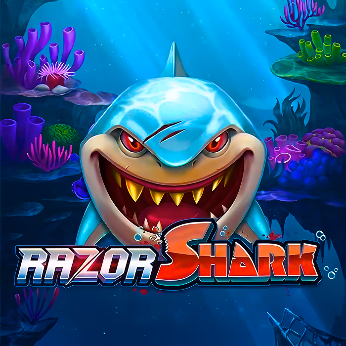 Razor Shark high volatility slot with mystery seaweed and big multipliers